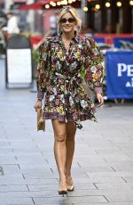 ASHLEY ROBERTS Leaves Global Studios in London 09/29/2023