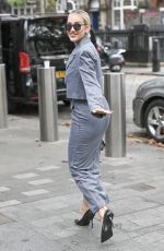 ASHLEY ROBERTS Leaves Heart Breakfast Show in London 09/18/2023