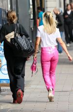 ASHLEY ROBERTS Leaves Heart Radio in London 09/13/2023