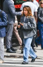 ASHLEY TISDALE Out with a Real Estate Agent in New York 09/27/2023