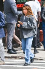 ASHLEY TISDALE Out with a Real Estate Agent in New York 09/27/2023
