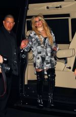 AVRIL LAVIGNE Arrives at Nylon Magazine Party at Nebula in New York 09/06/2023