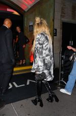AVRIL LAVIGNE Arrives at Nylon Magazine Party at Nebula in New York 09/06/2023