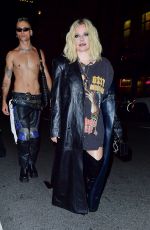 AVRIL LAVIGNE at Dion Lee Spring 2024 Show at New York Fashion Week 09/09/2023