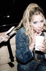 AVRIL LAVIGNE for Nylon Magazine at NYFW, September 2023