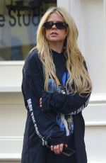 AVRIL LAVIGNE Out Shopping in New York 09/07/2023