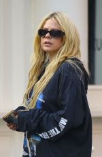 AVRIL LAVIGNE Out Shopping in New York 09/07/2023