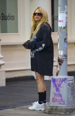 AVRIL LAVIGNE Out Shopping in New York 09/07/2023