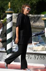BEATRICE GRANNO Arrives at Hotel Excelsior Pier in Venice 08/31/2023