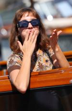 BEATRICE GRANNO Arrives at Hotel Excelsior Pier in Venice 09/01/2023