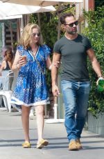 BECKI NEWOTN and Chris Diamantopoulos Out for Lunch at All Time in Los Feliz 09/04/2023