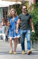 BECKI NEWOTN and Chris Diamantopoulos Out for Lunch at All Time in Los Feliz 09/04/2023