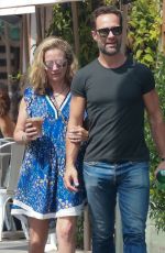 BECKI NEWOTN and Chris Diamantopoulos Out for Lunch at All Time in Los Feliz 09/04/2023