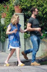 BECKI NEWOTN and Chris Diamantopoulos Out for Lunch at All Time in Los Feliz 09/04/2023