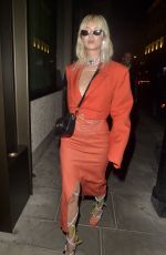 BETTY BACHZ Arrives at Perfect Magazine X Valentine Party at London Fashion Week 09/18/2023