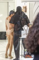 BIANCA CENSORI and Kanye West Shopping at Via Calzaioli in Florence 09/21/2023