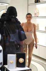 BIANCA CENSORI and Kanye West Shopping at Via Calzaioli in Florence 09/21/2023