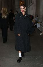 BILLIE PIPER at Erdem Show at London Fashion Week 09/17/2023