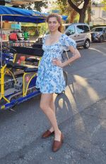 BLANCA BLANCO Out at Villa Borghese in Rome 09/12/2023