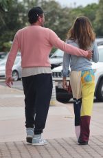 BROOKE BURKE and Scott Rigsby Out Kissing in Malibu 09/16/2023