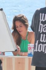 BROOKE BURKE at a Photoshoot in Malibu 09/06/2023