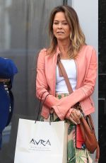BROOKE BURKE LEaves Avra in Beverly Hills 09/21/2023