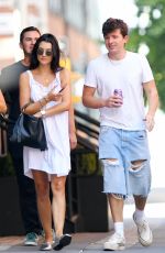 BROOKE SANSONE and Charlie Puth Out in New York 09/06/2023