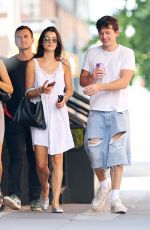 BROOKE SANSONE and Charlie Puth Out in New York 09/06/2023