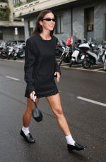 BRUNA MARQUEZINE Out at Milan Fashion Week 09/22/2023