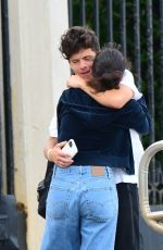 CAMILA MENDES and Rudy Mancuso Out Kissing in Venice 09/04/2023