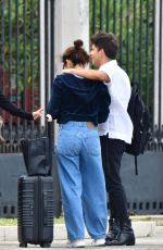 CAMILA MENDES and Rudy Mancuso Out Kissing in Venice 09/04/2023