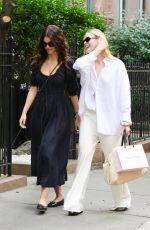 CAMILA MORRONE and ELLE FANNING Out for Lunch in New York 09/15/2023