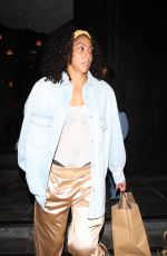 CANDACE PARKER and ANNA PETRAKOVA Leaves Catch Steak in West Hollywood 09/23/2023