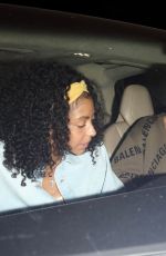CANDACE PARKER and ANNA PETRAKOVA Leaves Catch Steak in West Hollywood 09/23/2023
