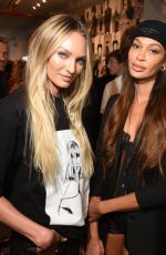 CANDICE SWANEPOEL at Steven Miesel Zara Cocktail Event in New York 09/08/2023