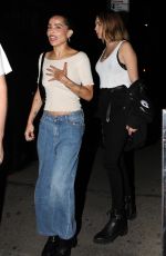 CARA DELEVINGNE and ZOE KRAVITZ Arrives at Jodie Turner-Smith Birthday Party 09/09/2023