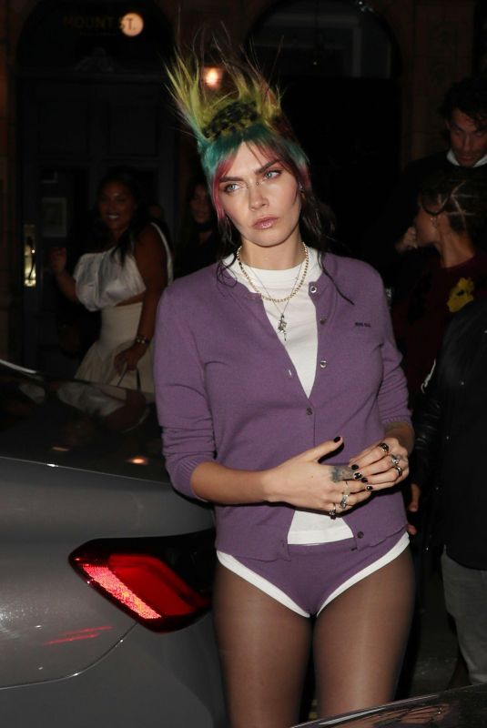 CARA DELEVINGNE Arrives at Vogue World: London 2023 Afterparty in London 09/14/2023