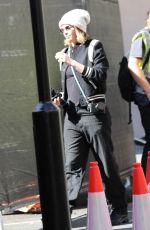CARA DELEVINGNE Arrives at Vogue World Show at London Fashion Week 09/14/2023