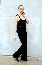 CARA DELEVINGNE at Emporio Armani Show at Milan Fashion Week 09/21/2023