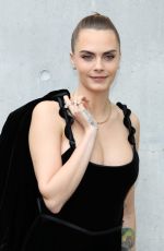 CARA DELEVINGNE at Emporio Armani Show at Milan Fashion Week 09/21/2023