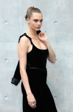 CARA DELEVINGNE at Emporio Armani Show at Milan Fashion Week 09/21/2023