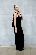 CARA DELEVINGNE at Emporio Armani Show at Milan Fashion Week 09/21/2023