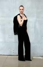 CARA DELEVINGNE at Emporio Armani Show at Milan Fashion Week 09/21/2023
