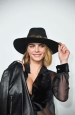 CARA DELEVINGNE at Ralph Lauren SS24 Fashion Show in New York 09/08/2023