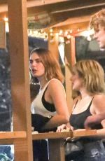 CARA DELEVINGNE, EMAM ROBERTS and ZOE KRAVITZ at a Birthday Celebration in New York 09/10/2023