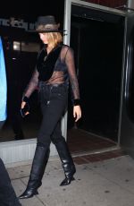 CARA DELEVINGNE Leaves Electric Lady Studios in New York 09/08/2023