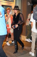 CARA DELEVINGNE Leaves Electric Lady Studios in New York 09/08/2023