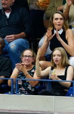 CARA DELEVINGNE, RACHEL BROSNAHAN, AMANDA SEYFRIED, MINDY KALING and ARIANA DEBOSE at US Open in New York 09/09/2023