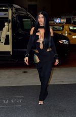 CARDI B Out After Releasing Her New Single Bongos with Megan Thee Stallion in New York 09/08/2023