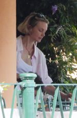 CAREY MULLIGAN on a Family Lunch in Portofino 09/03/2023
